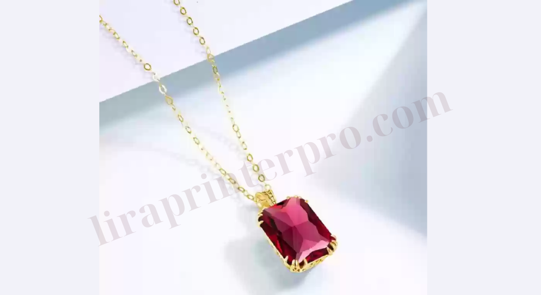 Designer Ruby Gold Necklace