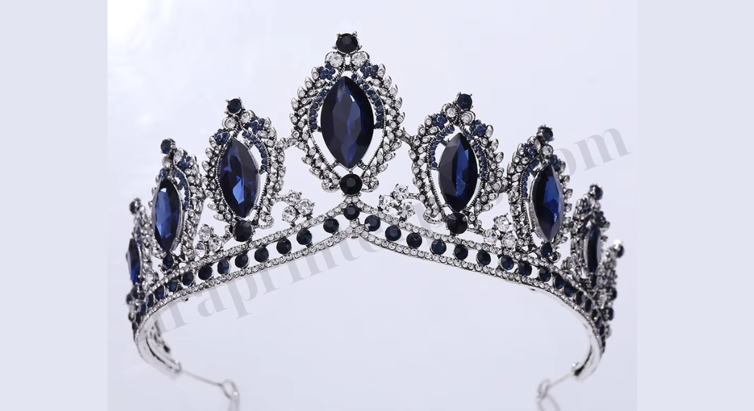 Vintage Sapphire Diamond Tiara